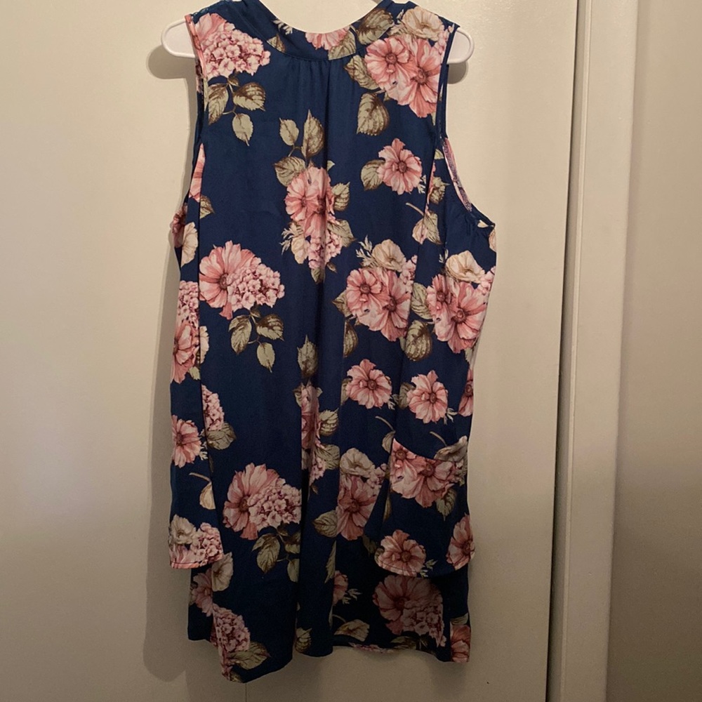 Xhileration Open Shoulder Floral Dress